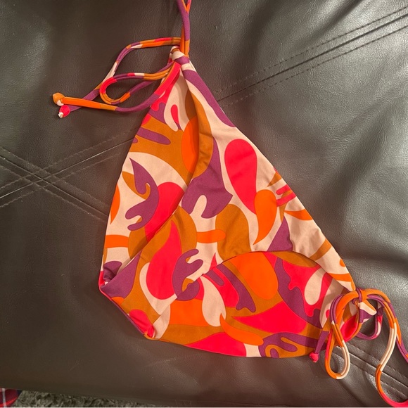 Mikoh Hula Hula Tie Side Classic String Bikini Bottom Small New NWOT - Picture 14 of 16